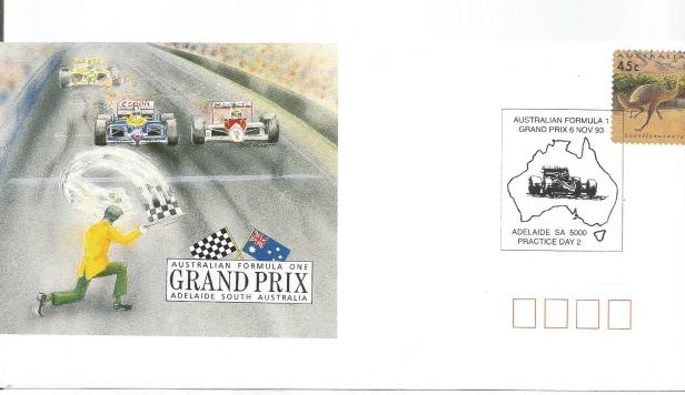 AUSTRALIA 1993 F1 CVR 3