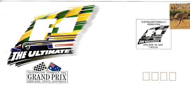 AUSTRALIA 1993 F1 CVR 4