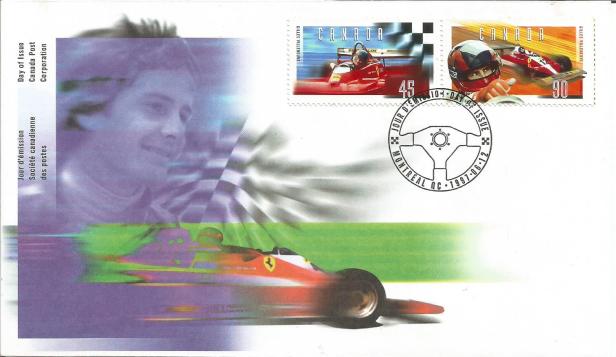 CANADA FDC FORMULA 1