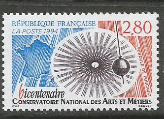 FRANCE 1994 PENDULUM