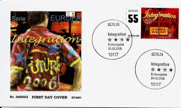 GERMANY FDC EUROPA 2006