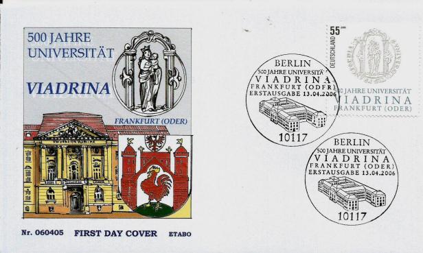 GERMANY FDC VIADRINA