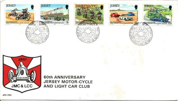 JERSEY FDC CARS