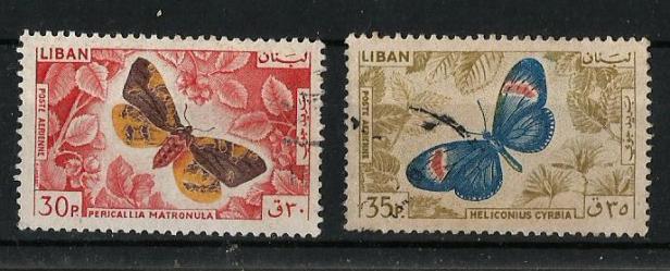 LEBANON 1965 BFLY 1