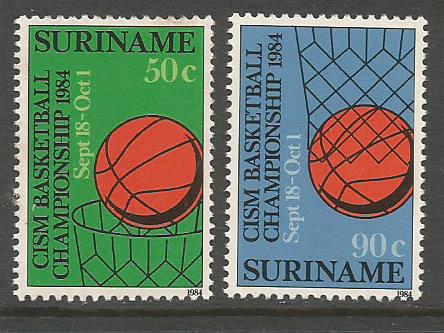 SURINAME CISM BBALL