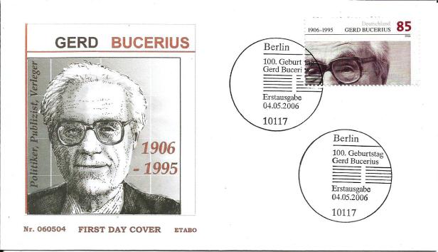 GERMANY FDC BUCERIUS
