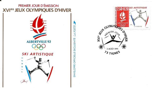 FRANCE 1992 W OLY 9 SKI