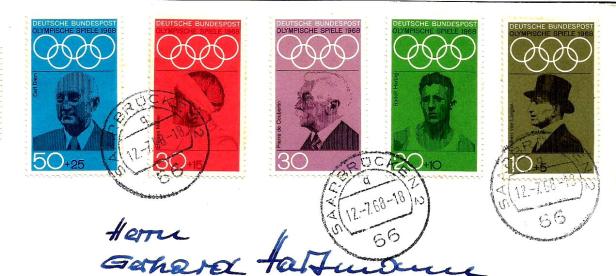 GERMANY 1968 OLYMPICS