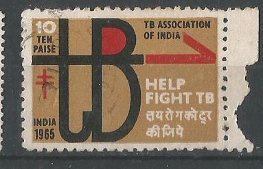 INDIA TB SEAL 1965