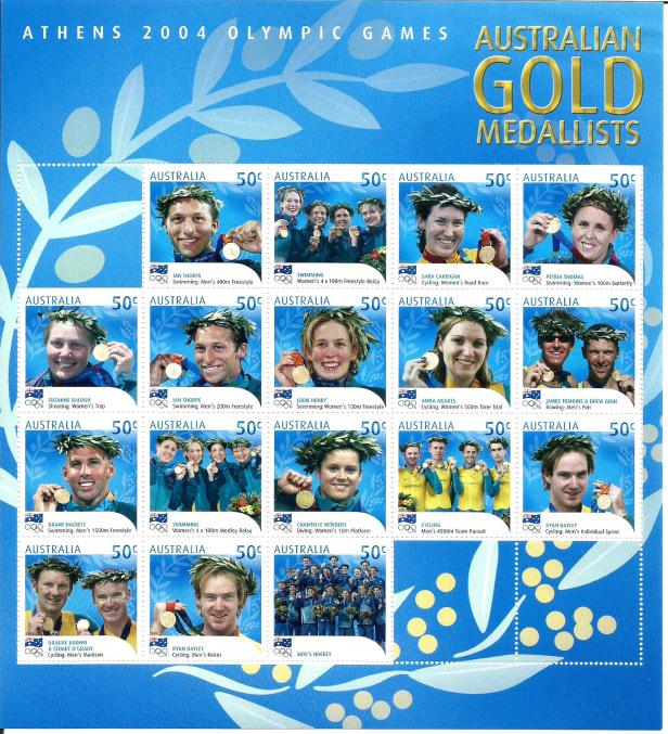 AUSTRALIA 2004 ATHENS OLY