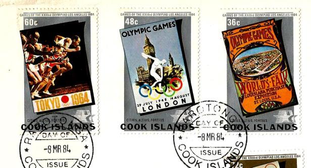 COOK ISLANDS 84 -OLY 1