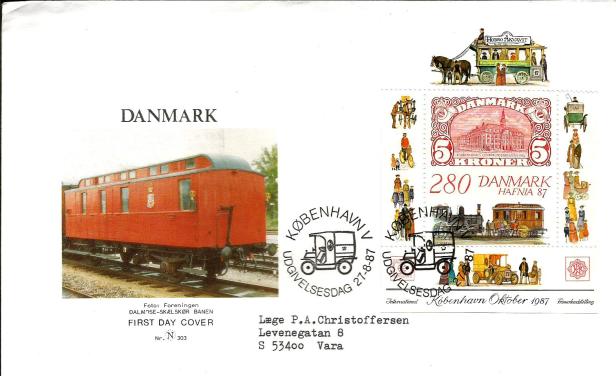 DANMARK STAMP EX