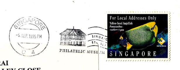 SINGAPORE 95 5 SEP CANC