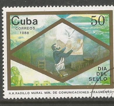 CUBA STAMP DAY