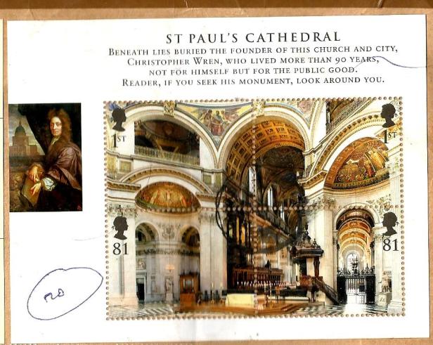 GB MS PAUL CATHEDRAL