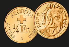 Swiss Einstein Gold  Coin