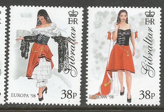 GIBRALTAR 1998 EUROPA 2