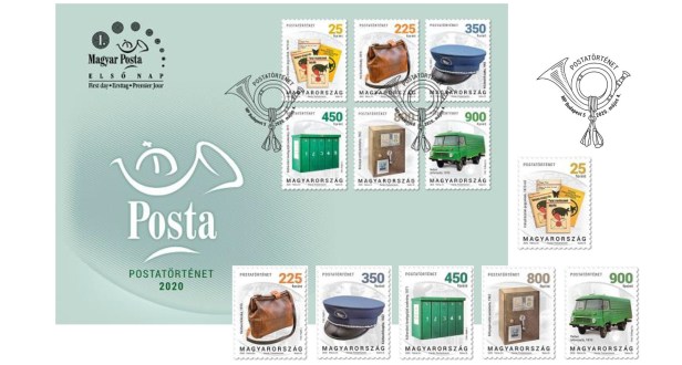 HUNGARY POSTAL HISTORy 2020 fdc