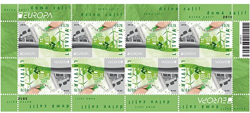 Latvia 20016 Sheet 1