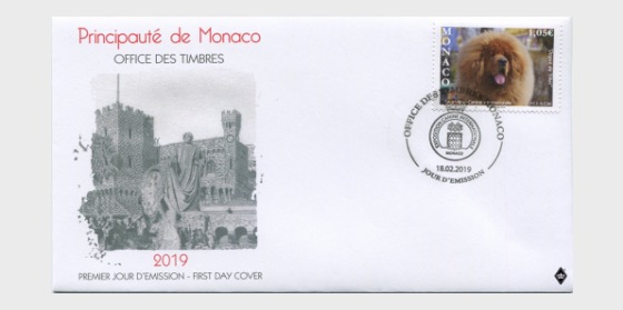 Monaco FDC Dog