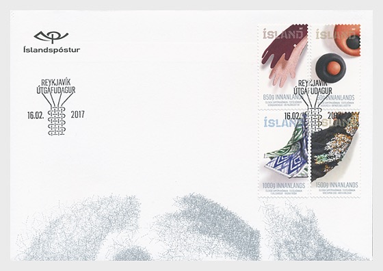 Iceland Textile FDC