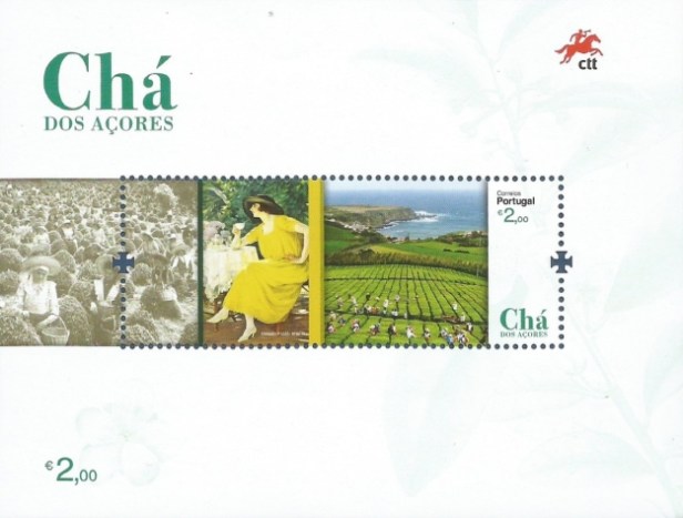 Azores Essentials Tea Tea from Azores -International Tea Day -Azores 2019. – Stamp Digest